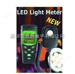 TM-209照度计中国台湾tenmars泰玛斯 LUX/FC LED数字照度计TM209光度计