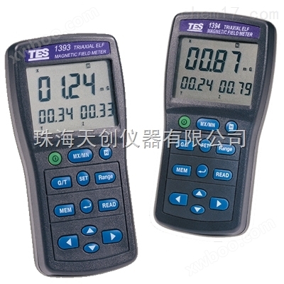 中国台湾泰仕高斯计低频电磁波测试仪TES-1393