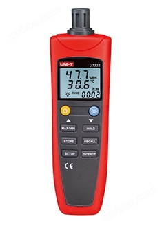 优利德UT-332数字温湿度表 UT332 USB联电脑分析数据传输