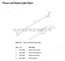 Power and Status Light Pipes导光管