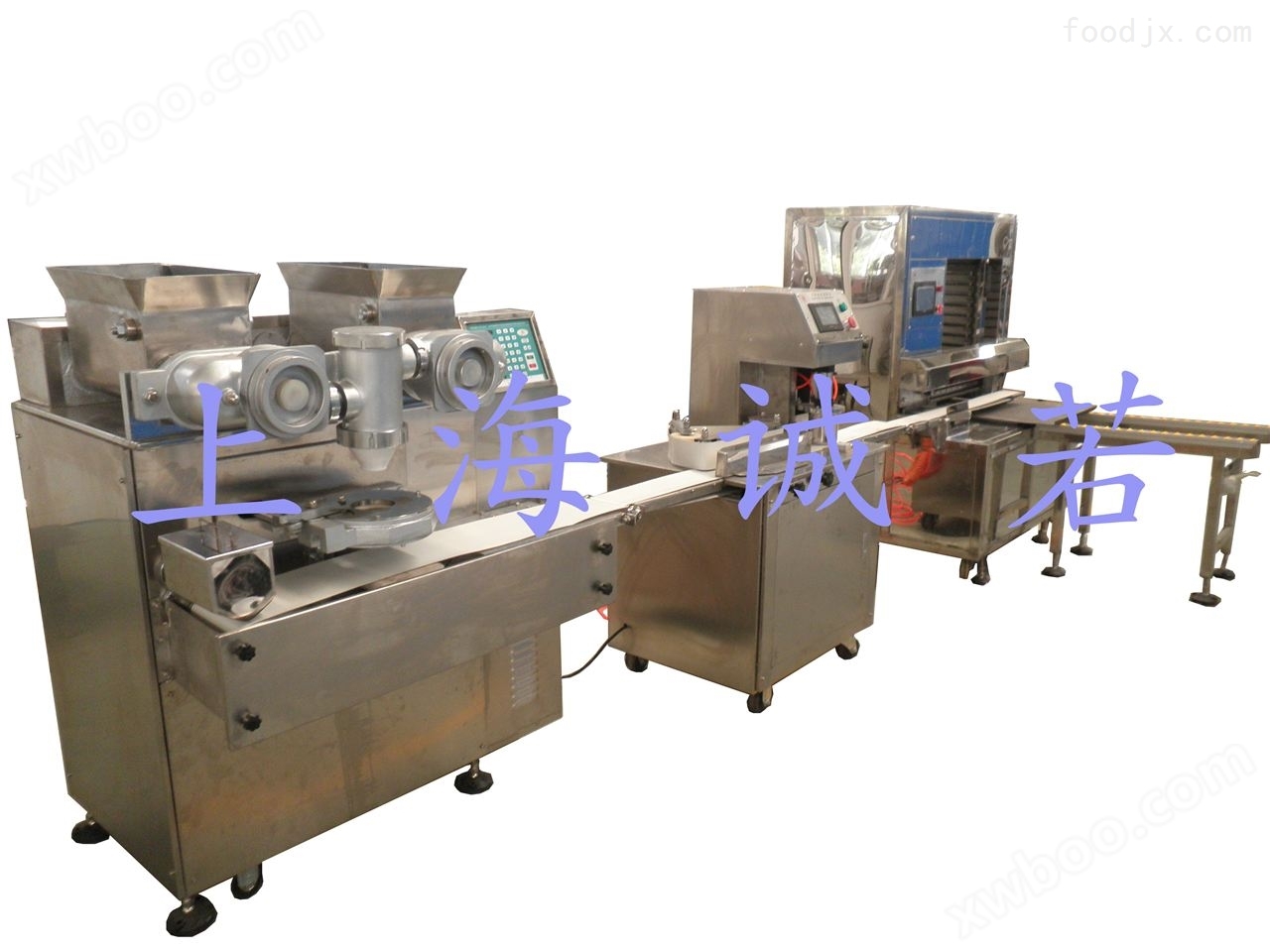 成套月饼生产线 上海诚若机械有限公司 月饼机 月饼生产机器