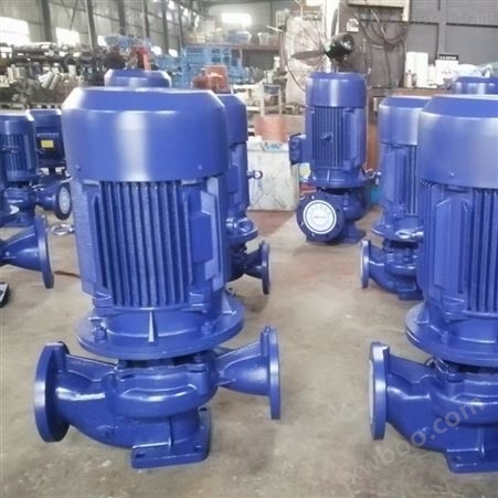 ISG山东聊城生产厂家 管道离心泵 立式管道泵