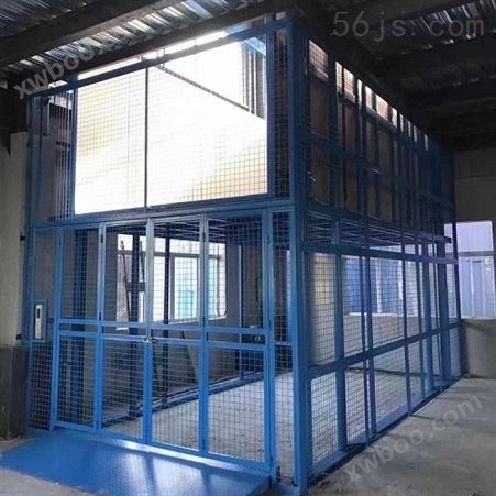 WJKHT升降货梯新款工业厂房液压无基坑货梯