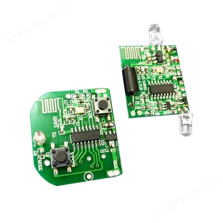 2.4G无线震动报警器芯片电子防盗锁线路板 遥控报警锁电路板