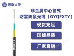 GYQFXTY-26~36芯，非金属中心管式防雷防鼠光缆，室外光缆价格