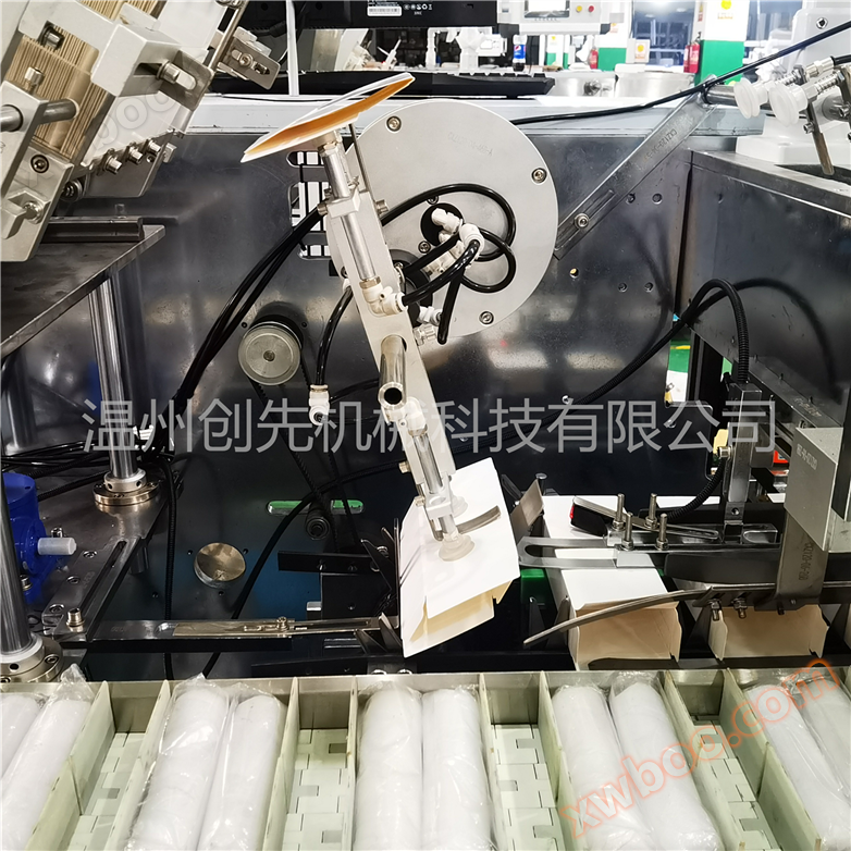 卧式饼干食品自动上料纸盒包装机