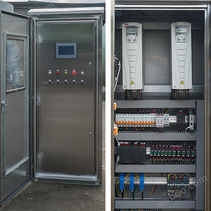 PLC智能控制柜-一体泵站泵控制柜-远程自动化控制系统2