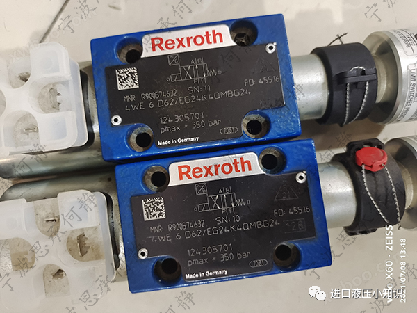 rexroth电磁阀4WE6D6X/EG110N9K4/V