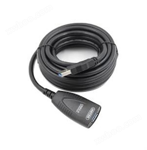 USB30-5m-Cable丹诺会议摄像机专用USB3.0信号放大延长线5米 usb带芯片信号延长器
