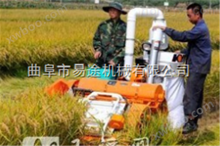 水稻收割小型松土机