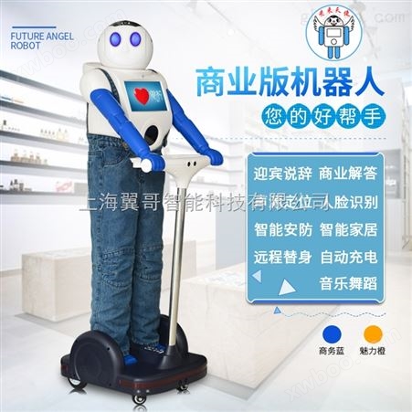 旺仔R2商用迎宾机器人人脸识别服务机器人